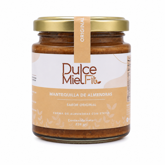 Mantequilla de almendras original( almendras con stevia)
