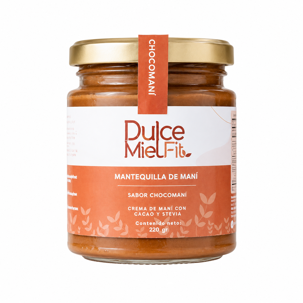 Mantequilla de mani chocomani.