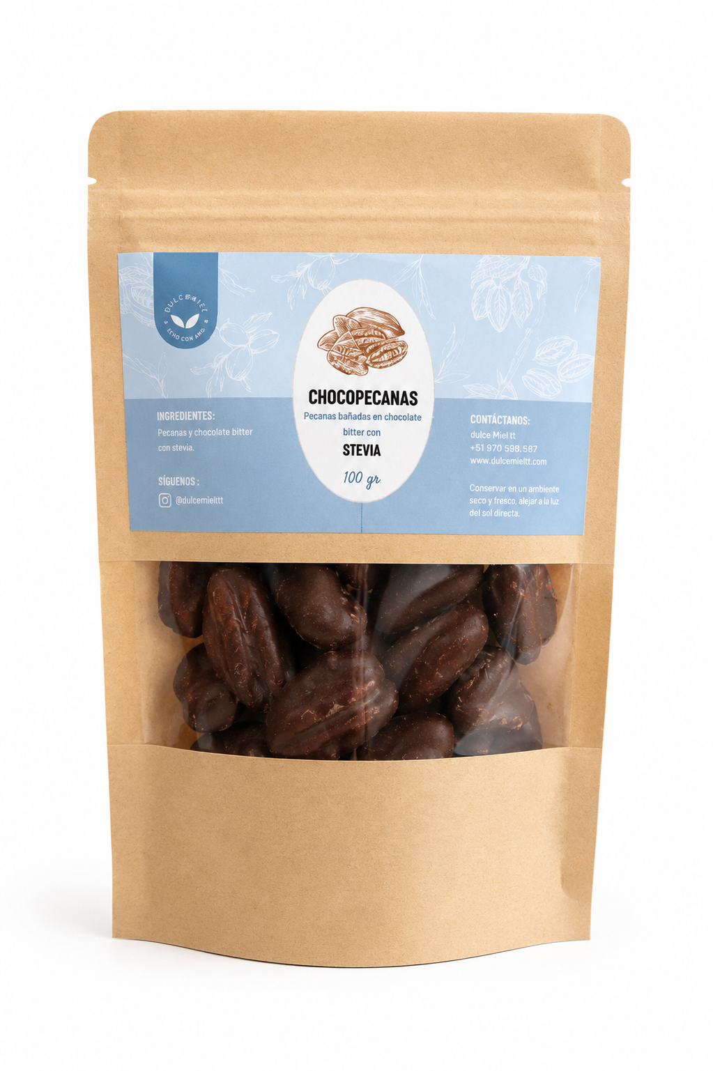 Chocopecanas